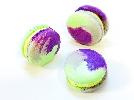 6 Pack Butterscotch Honeydew French Macaron Hot on Sale