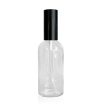 100ml Glass Bottle with Sprayer and Black Lid For Sale