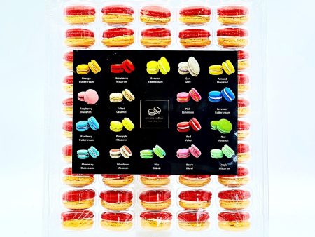 50 Pack Straw-O-Ry  French Macaron Value Pack Online now