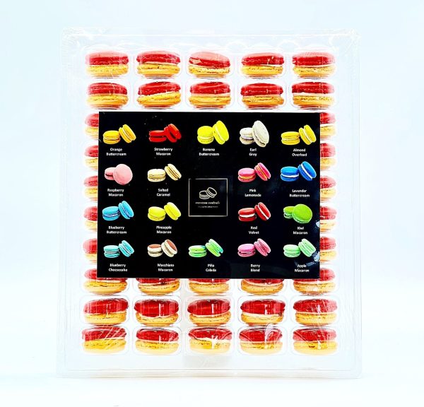 50 Pack Straw-O-Ry  French Macaron Value Pack Online now