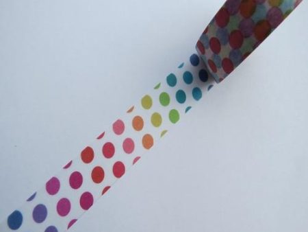 Colourful Spots Washi Tape - Washi Tape UK For Discount