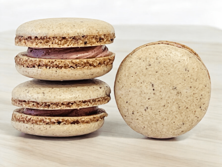 All Natural Açaí Lemon Vegan Macarons | Available in 4 & 12 Pack Hot on Sale