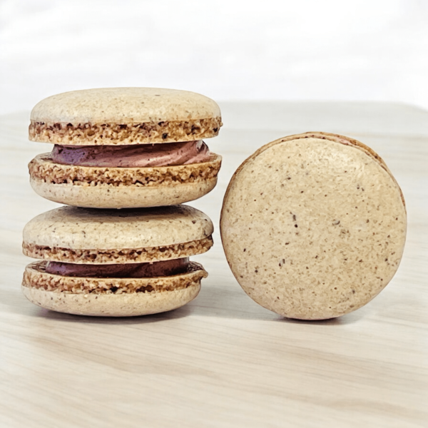 All Natural Açaí Lemon Vegan Macarons | Available in 4 & 12 Pack Hot on Sale