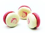 6 Pack Strawberry Sundae French Macarons Sale