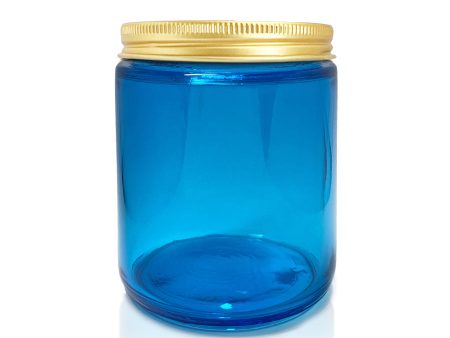 Topaz Pharmacist Glass Jar with Gold Lid 200ml Online