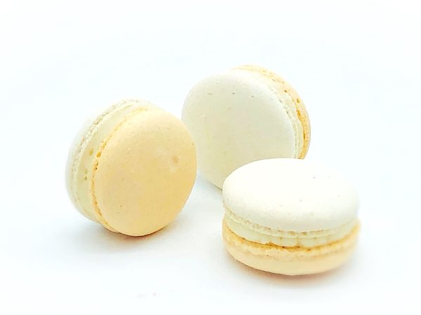 6 Pack Orange White Chocolate Ganache Macarons Supply