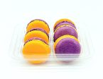 6 Pack Blackberry Thai Tea French Macarons Cheap