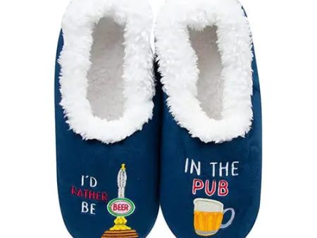 In The Pub Snoozies - Men s House Slippers Cheap