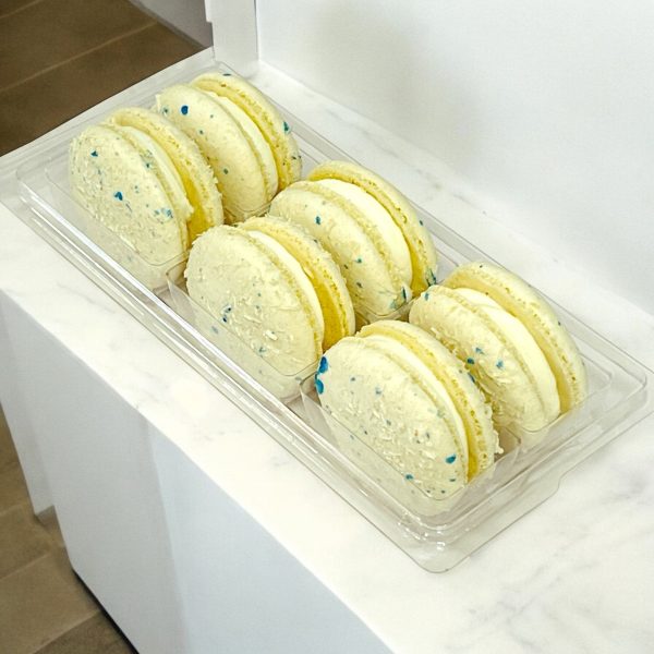 All Natural Creamy Coconut Vegan French Macarons | Available in 24 & 48 Pack Fashion