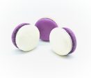 6 Pack Taro White Chocolate Ganache Macarons For Sale