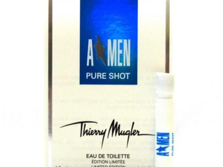 A * MEN Pure Shot Angel by Thierry Mugler EDT Vial Spray 0.04 oz Online Hot Sale