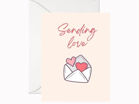 Sending Lots Of Love Greeting Card Hot on Sale