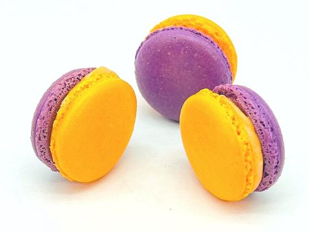 6 Pack Blackberry Thai Tea French Macarons Cheap