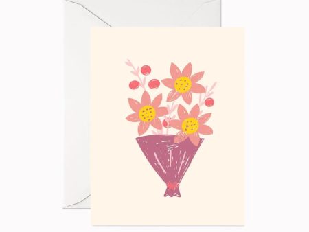 Bouquet Greeting Card Online Sale