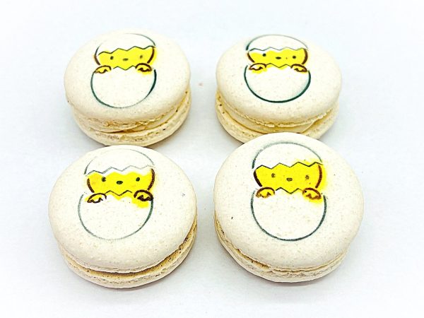 Vegan Chick Macarons | Vanilla Sea Salt Supply