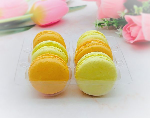 6 Orange & Lemon Macarons Value Pack For Cheap