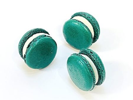 6 Pack Green Velvet French Macarons Online now