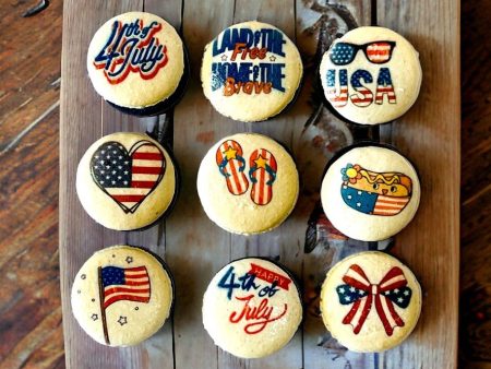 Patriotic Celebration Macarons For Sale