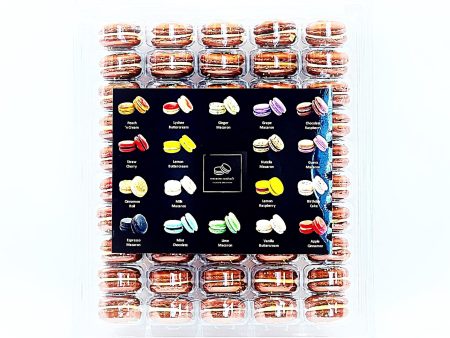 50 Pack The Sun ( Black Sugar ) |  French Macaron Value Pack Sale