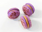 6 Pack chocolate hazelnut and dates macarons | ideal for celebratory events. Cheap