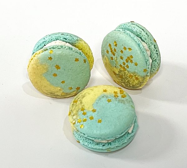 6 Pack Space Edition Mac | Pastel Blue Nebula Macarons Hot on Sale