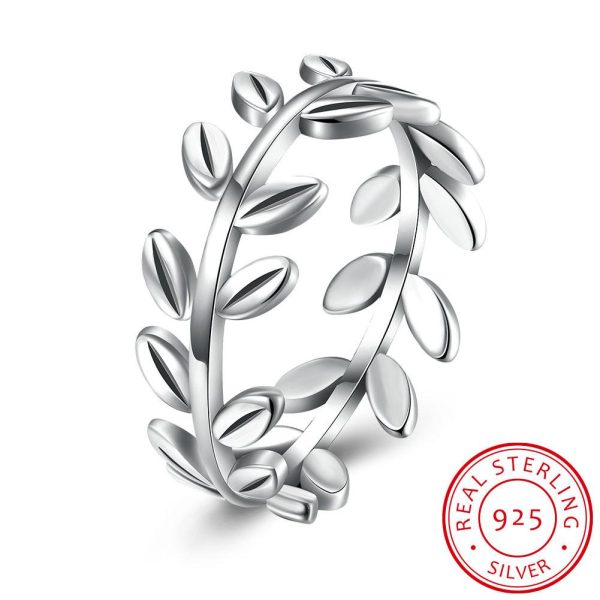 925 Sterling Silver Ring  New fashion branch ring woman PDRSVR 156 Hot on Sale