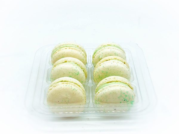 6 Pack  jasmine macarons | ideal for celebratory events. Cheap