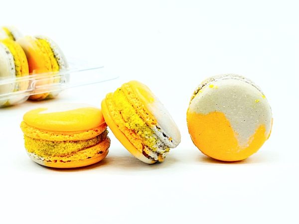 Apricot Oreo Macarons| Available in 6, 12 & 24 Pack For Cheap