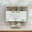 All Natural Blackberry Vegan French Macarons | Available in 24 & 48 Pack For Sale