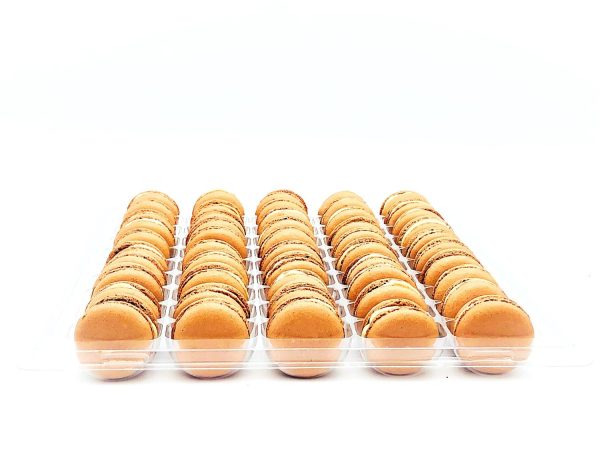 50 Pack Salted Caramel  French Macaron Value Pack Online