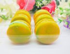 6 Pack Mango French Macarons | Perfect for your next celebratory events. on Sale