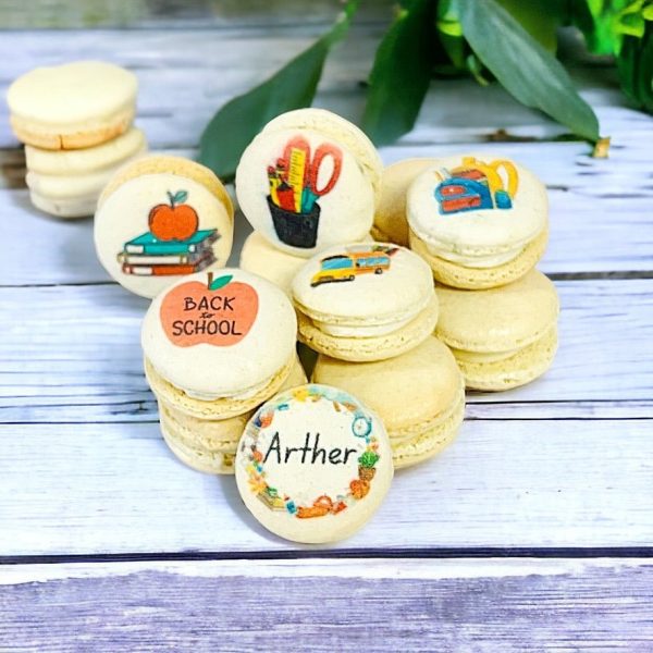 Back to School Macarons | Packs of 6, 12, or 24 on Sale