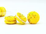 6 Caramelized Pineapple Gingerbread French Macarons Sale