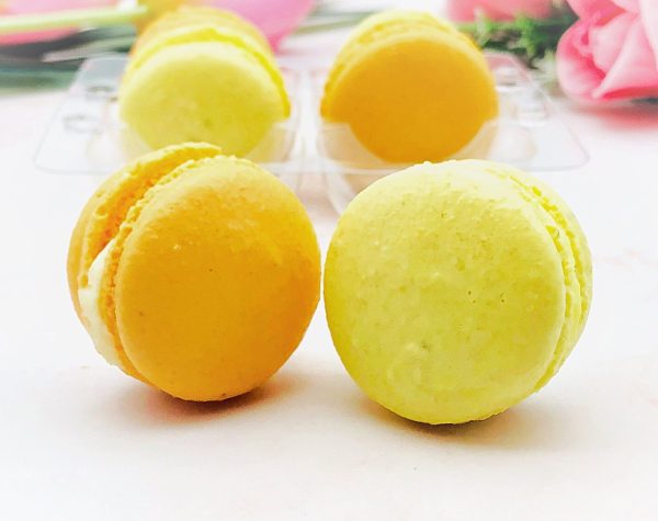 6 Orange & Lemon Macarons Value Pack For Cheap