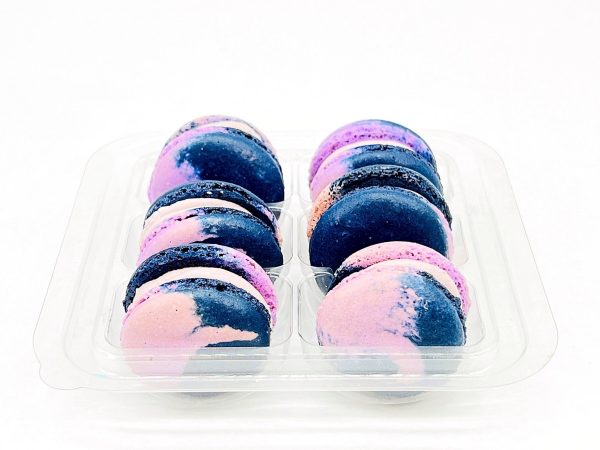 6 Pack The Grapery French Macarons (Blue Raspberry and Grape) Sale