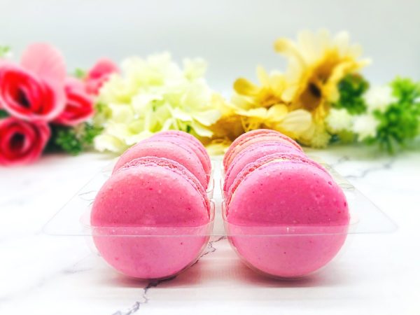 6 Pack  pink lemonade macarons Online Hot Sale