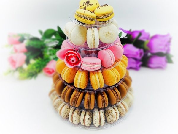 6 Tier Macaron Tower with Protective Case | Adjustable and Reusable Discount