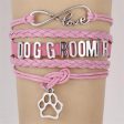 2016 Love Dog Groomer Bracelet and Paw Pendant on Sale