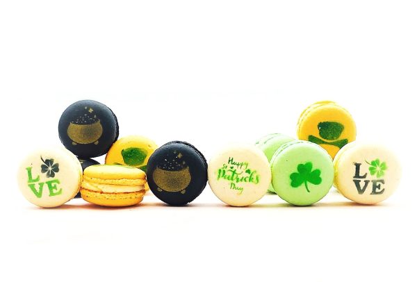 St. Patrick s Day French Macaron Set #2 | 12 Pack | Free Shipping, perfect for upcoming St. Patrick s Day Celebration on Sale