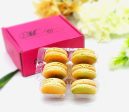 6 Pack  pineapple apricot macarons Discount