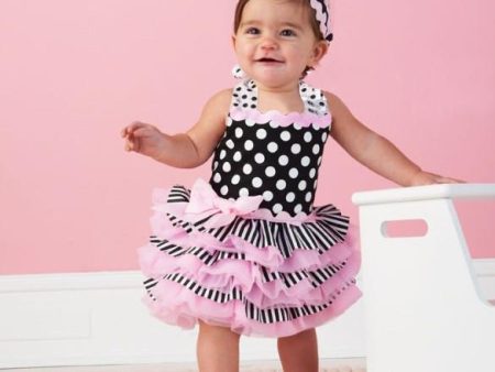 Adorable Pink Ruffle Tutu Dress on Sale