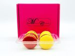 6 Pack Belgian Chocolate Macarons Discount