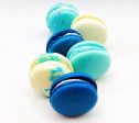 24 Pack Assorted Macaron, The Blue Set | Great for any party, celebration. Online