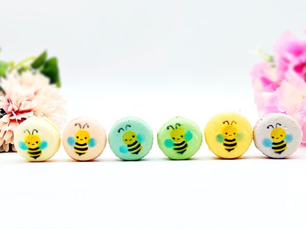 Baby Bee French Macarons | Available in 6 , 12 & 24 Pack Fashion