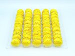 50 Pack Passionfruit White Chocolate French Macaron Value Pack Online Hot Sale