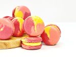 6 Pack Mango Passion Fruit Mouse French Macarons Online now