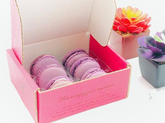 6 Pack | Ube French Macarons Online Sale