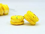 6 Pack Passionfruit White Chocolate French Macarons Supply