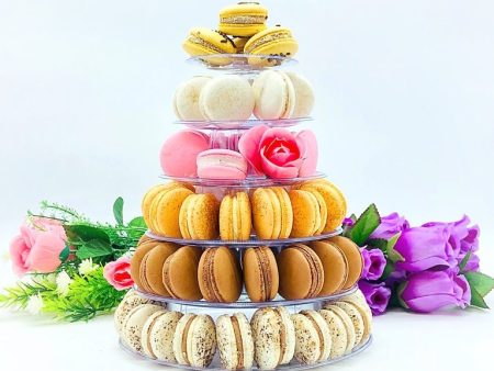 6 Tier Macaron Tower with Protective Case | Adjustable and Reusable Discount