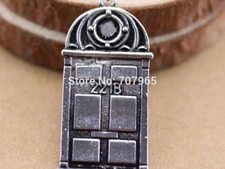 Sherlock Necklace 221B Pendant Supply